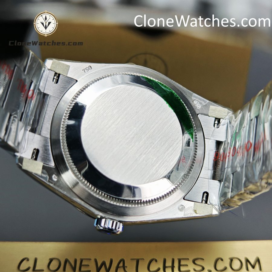 Rolex Super Clone Watches 1:1 Day Date Mother of Pearl Diamond Dial 36 mm m128239 - 0007 3255 Movement - Image 9