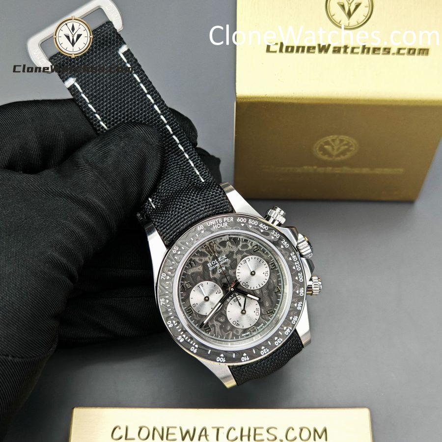 Modified Super Clone Watches 1:1 DiW Rolex Daytona NTPT Carbon "EXCEPTIONAL-1" - Image 5