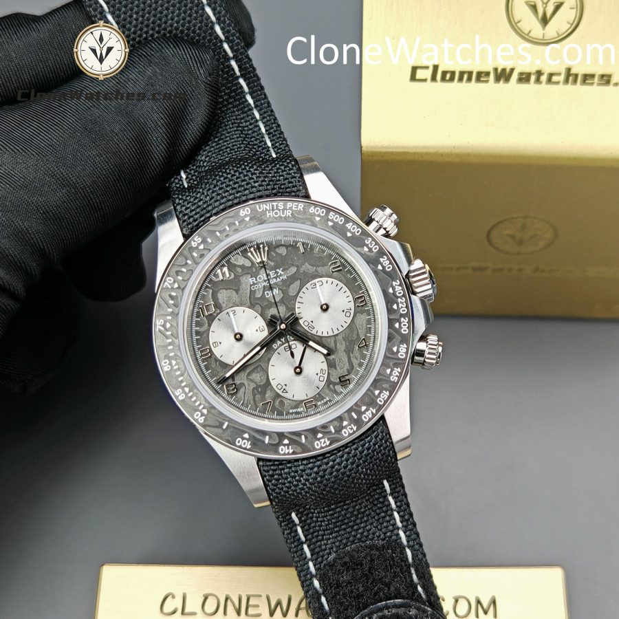 Modified Super Clone Watches 1:1 DiW Rolex Daytona NTPT Carbon "EXCEPTIONAL-1" - Image 6