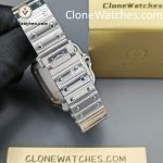 Cartier Super Clone Watches 1:1 Santos Series White Dial 35.1MM WSSA0029 - Image 6