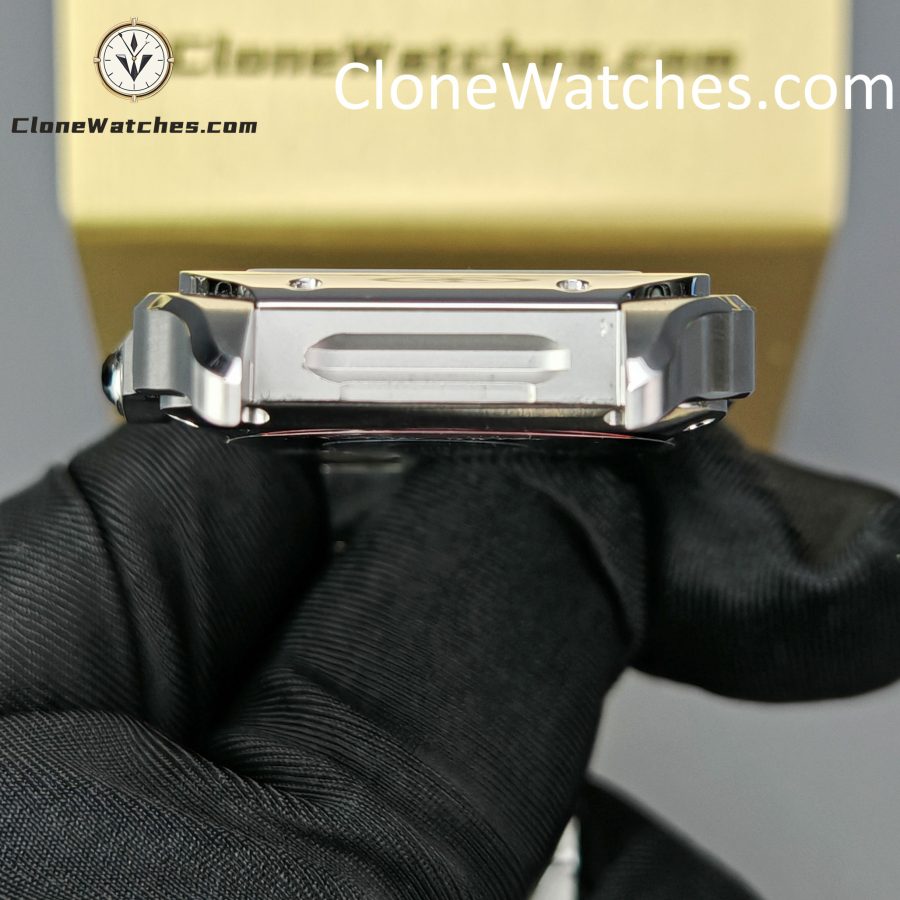 Cartier Super Clone Watches 1:1 Santos Series White Dial 35.1MM WSSA0029 - Image 13