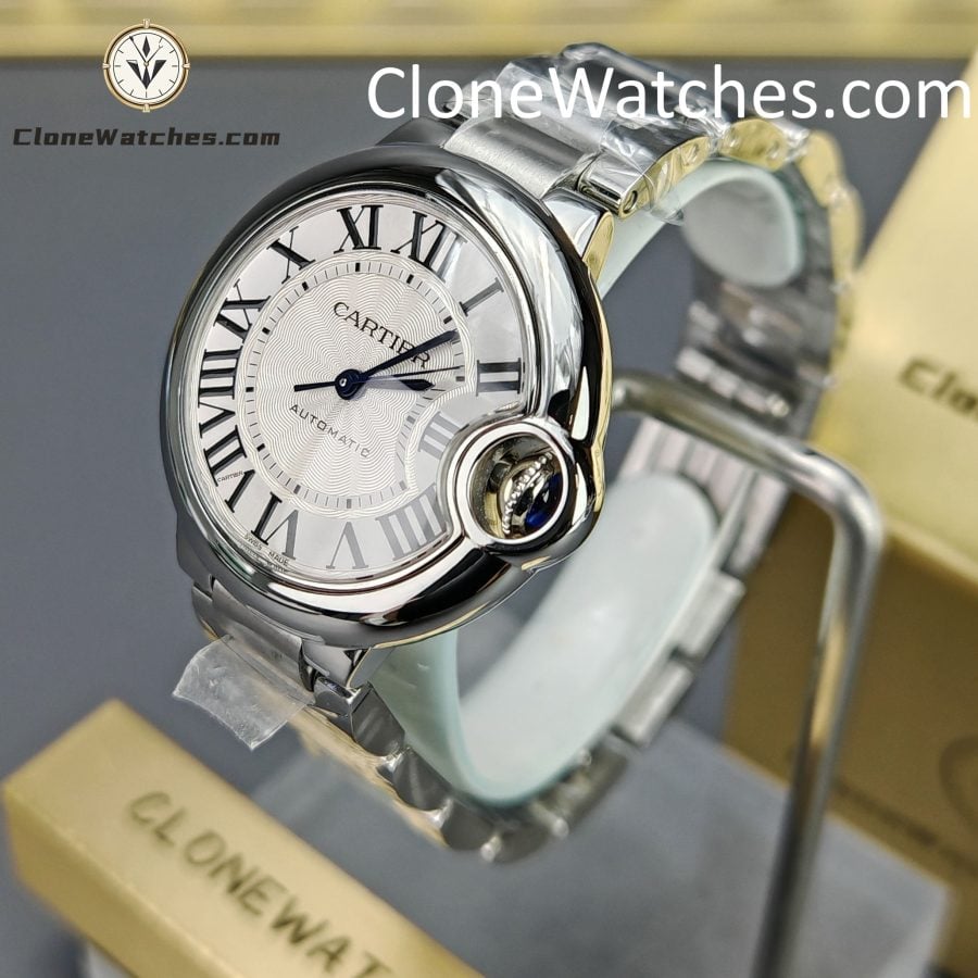 Cartier Super Clone Watches 1:1 Ballon Bleu de Cartier WSBB0044 White Dial 33mm - Image 2