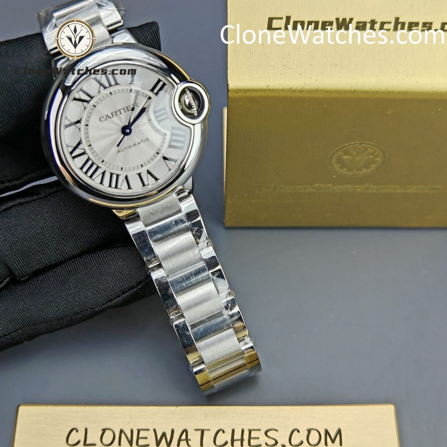 Cartier Super Clone Watches 1:1 Ballon Bleu de Cartier WSBB0044 White Dial 33mm - Image 3