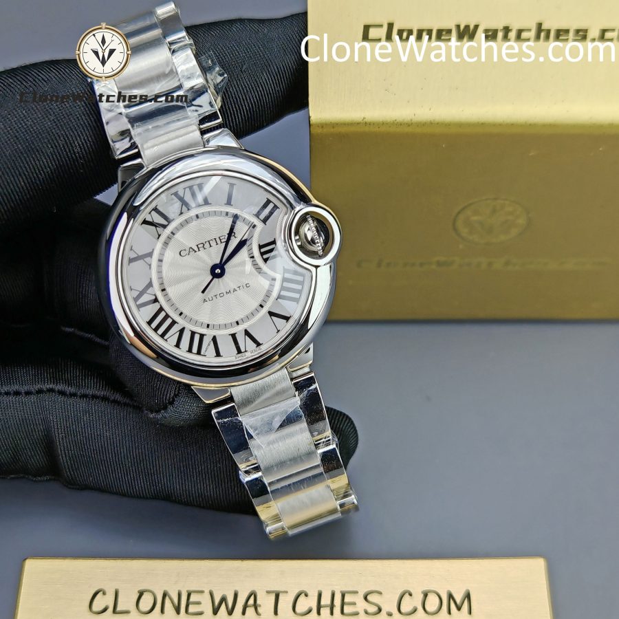 Cartier Super Clone Watches 1:1 Ballon Bleu de Cartier WSBB0044 White Dial 33mm - Image 5