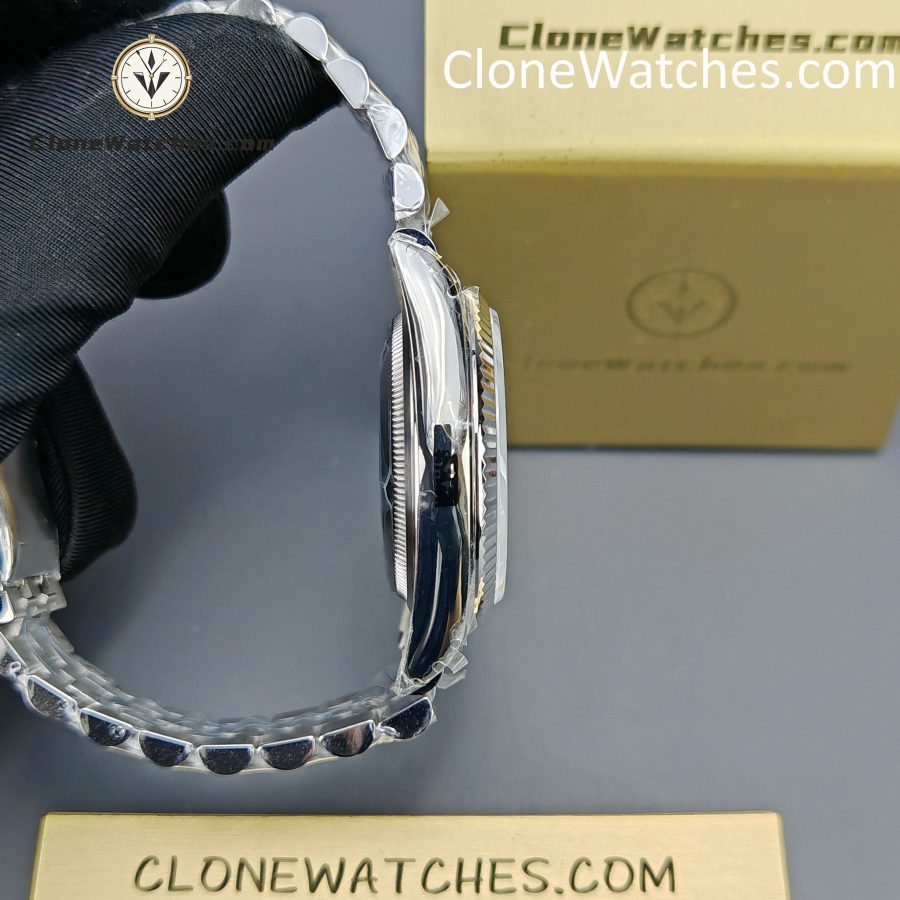 Rolex Super Clone Watches 1:1 DateJust Blue Diamond Dial Jubilee 36MM M126234 – 0037 3235 Movement - Image 8