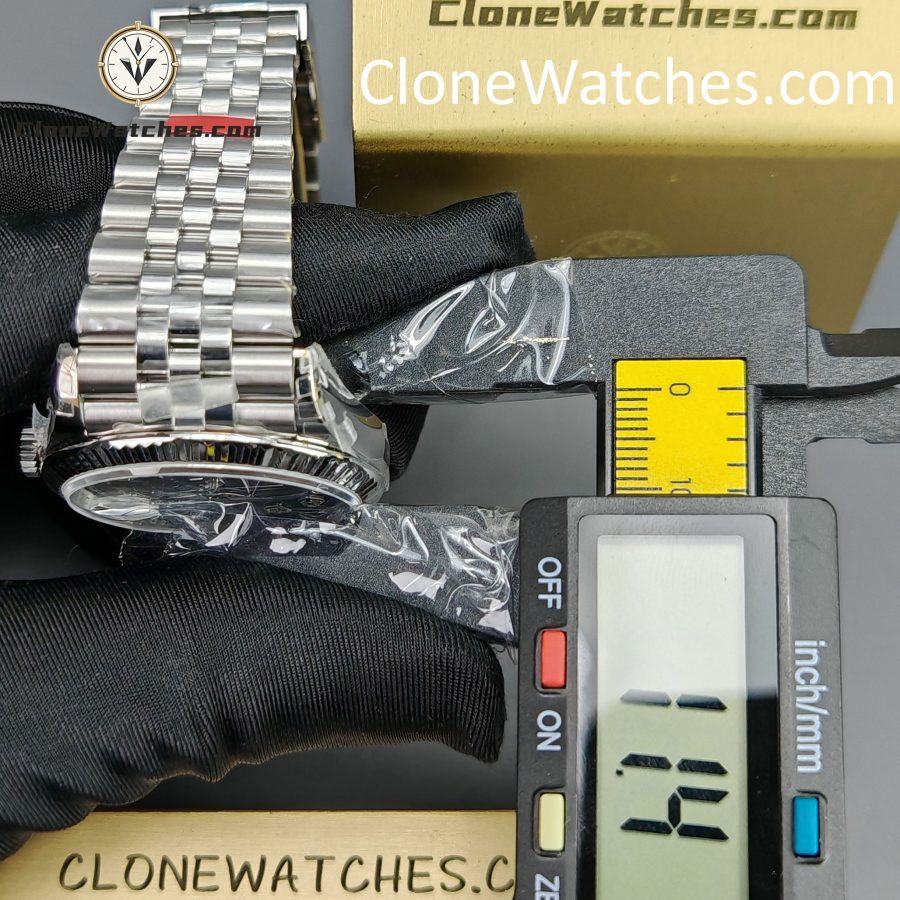 Rolex Super Clone Watches 1:1 DateJust Blue Diamond Dial Jubilee 36MM M126234 – 0037 3235 Movement - Image 14