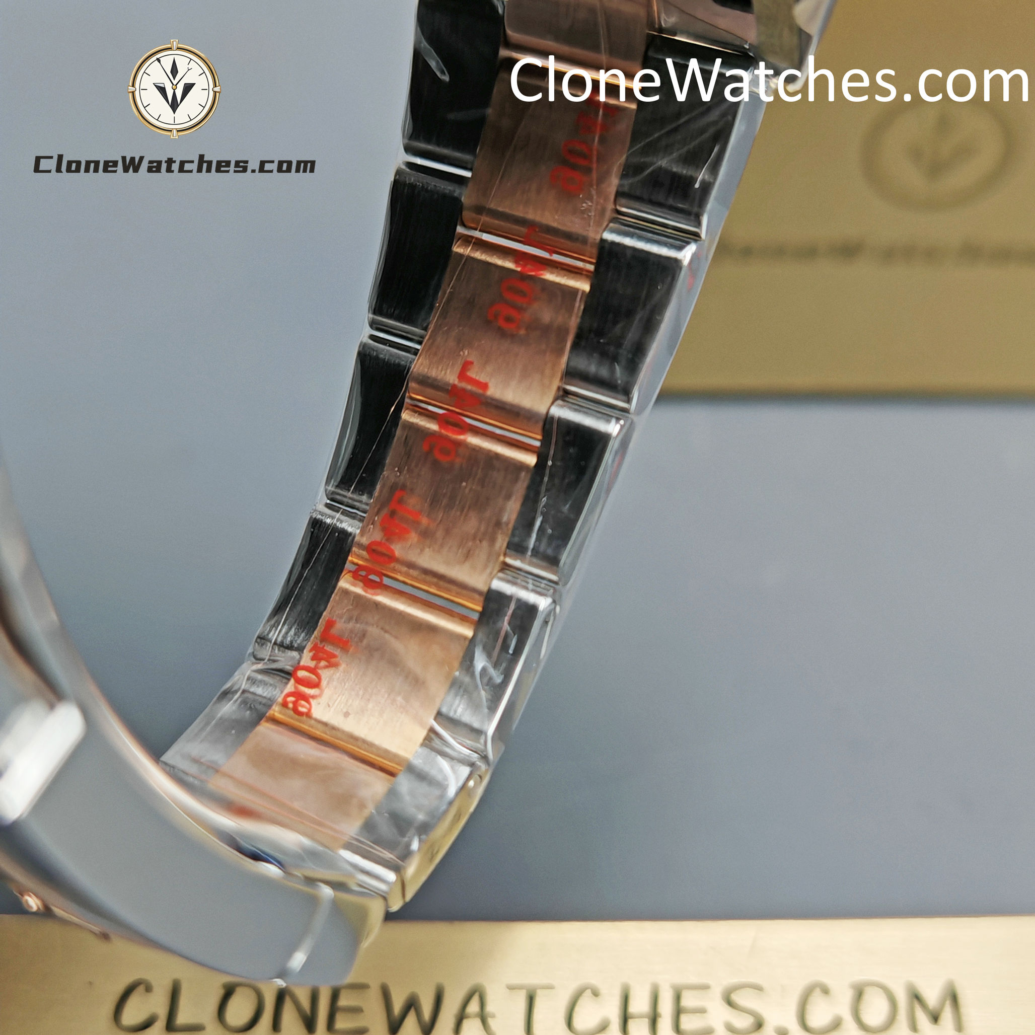 Rolex Super Clone Watches 1:1 DateJust Champagne Diamond Dial Oyster 41MM M126331-0007 3235 Movement - Image 9