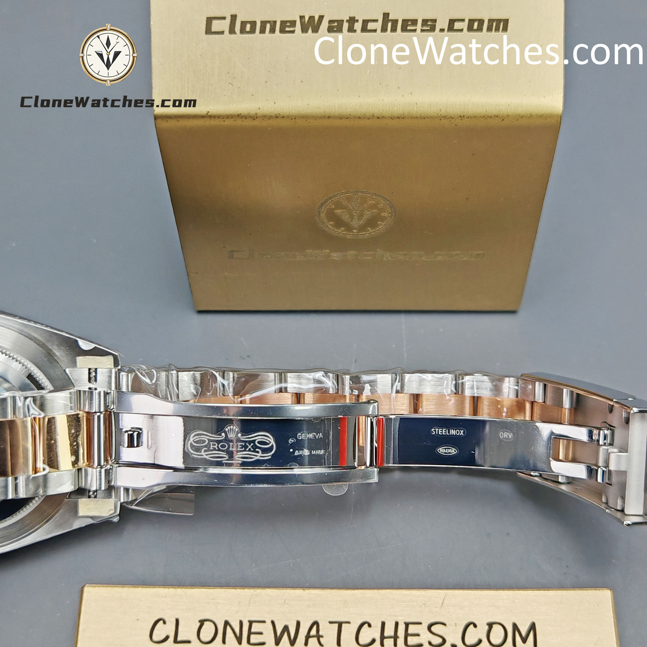 Rolex Super Clone Watches 1:1 DateJust Champagne Diamond Dial Oyster 41MM M126331-0007 3235 Movement - Image 11