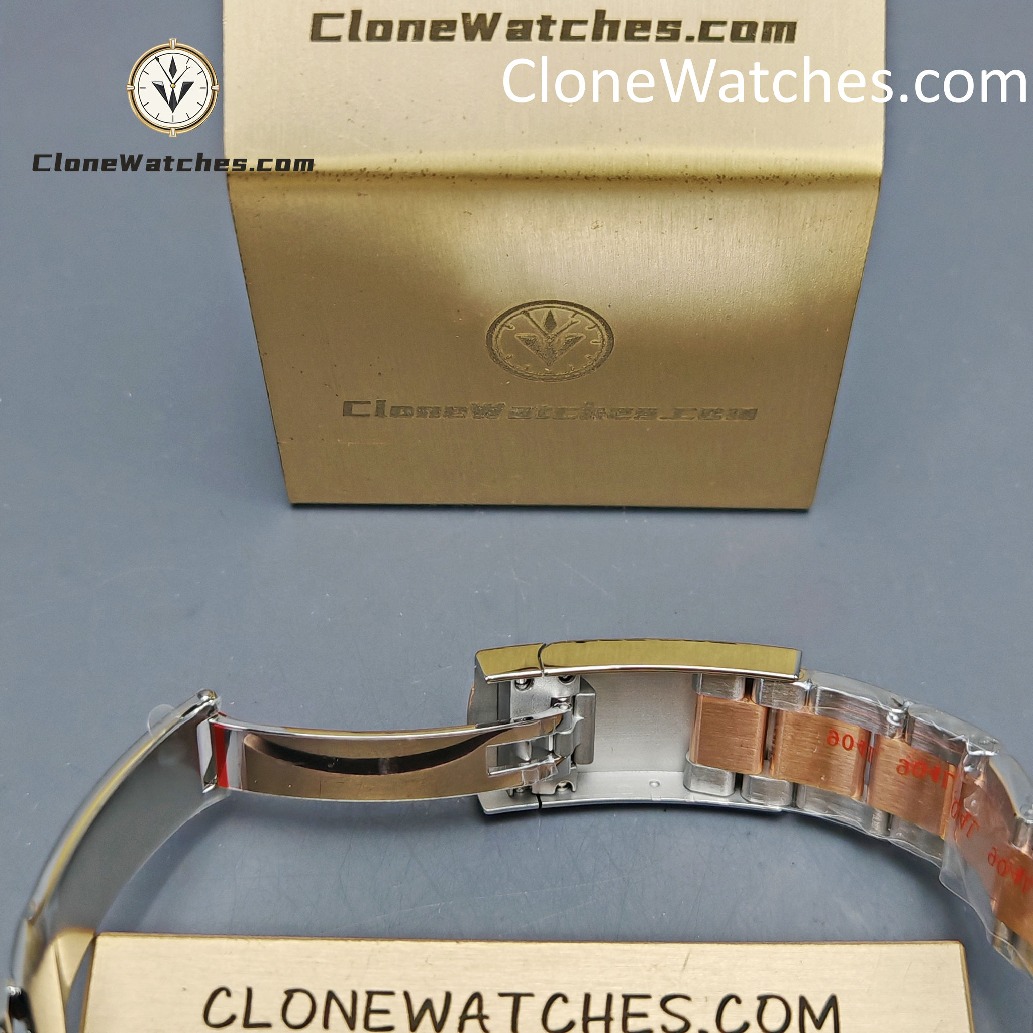 Rolex Super Clone Watches 1:1 DateJust Champagne Diamond Dial Oyster 41MM M126331-0007 3235 Movement - Image 12