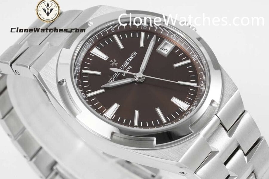 Vacheron Constantin Super Clone Watches 1:1 Overseas 4500V/110A-B146 Coffee Dial - Image 4