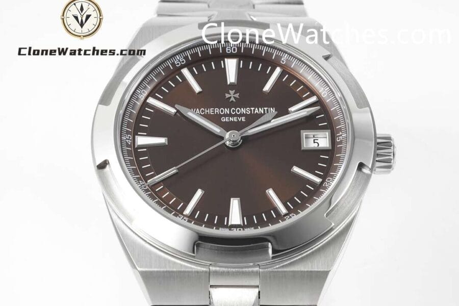 Vacheron Constantin Super Clone Watches 1:1 Overseas 4500V/110A-B146 Coffee Dial - Image 3