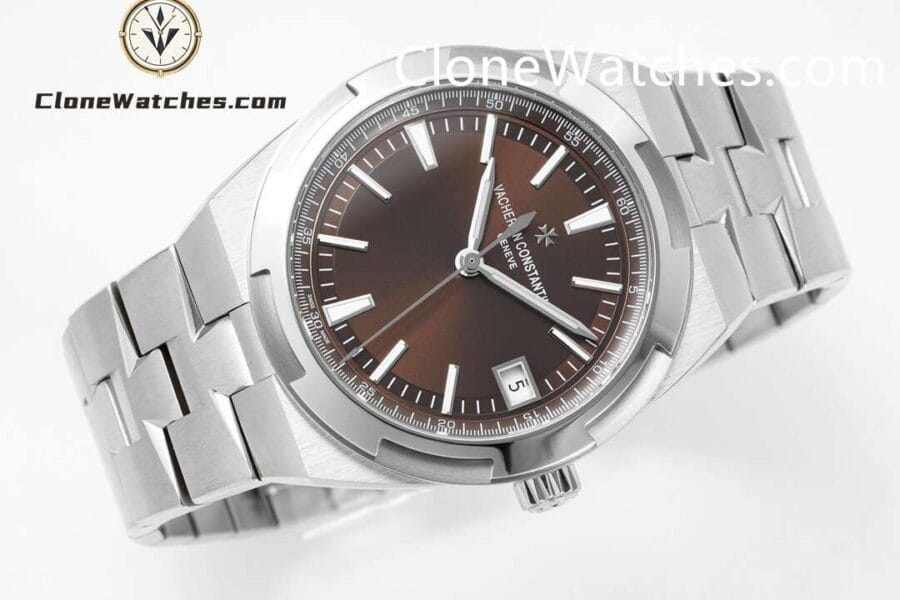 Vacheron Constantin Super Clone Watches 1:1 Overseas 4500V/110A-B146 Coffee Dial - Image 5