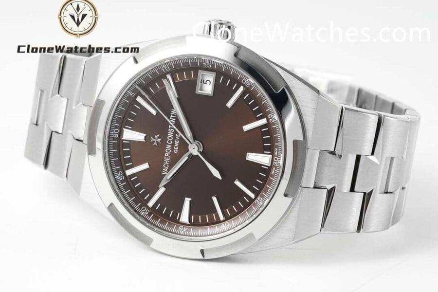 Vacheron Constantin Super Clone Watches 1:1 Overseas 4500V/110A-B146 Coffee Dial - Image 6