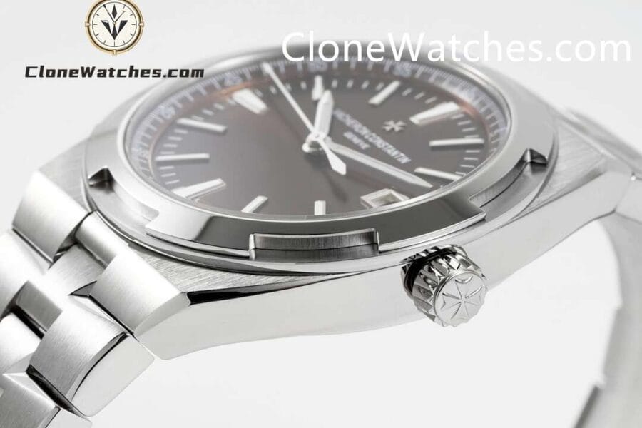 Vacheron Constantin Super Clone Watches 1:1 Overseas 4500V/110A-B146 Coffee Dial - Image 7