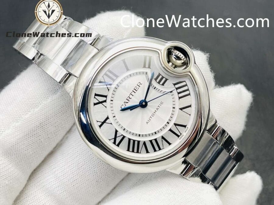 Cartier Super Clone Watches 1:1 Ballon Bleu de Cartier WSBB0044 White Dial 33mm - Image 3