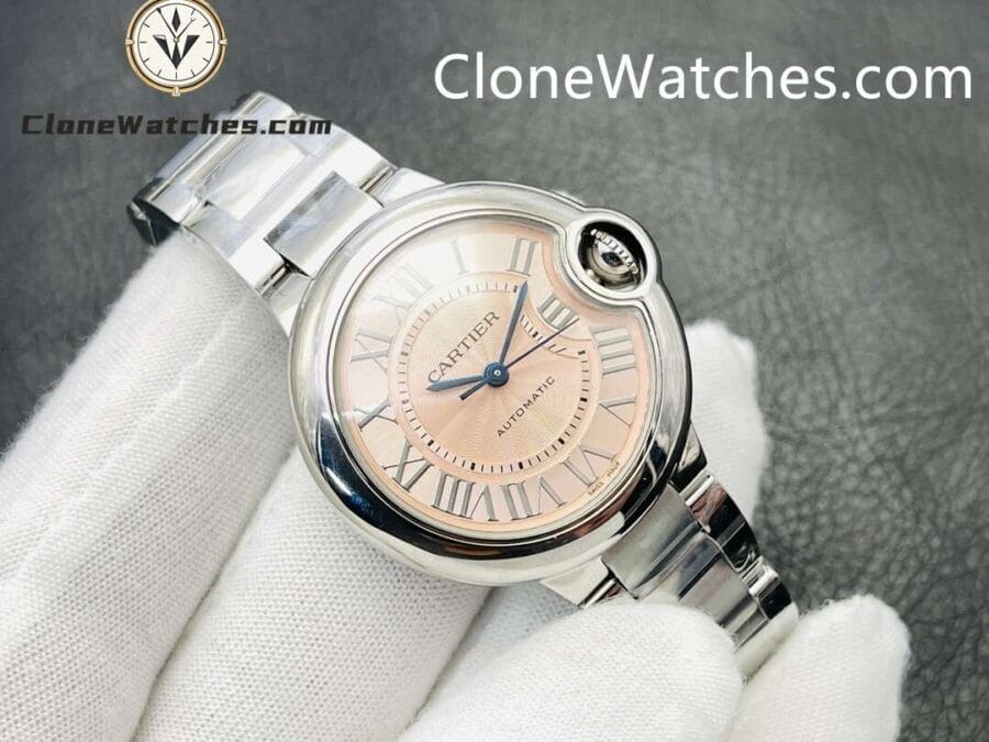 Cartier Super Clone Watches 1:1 Ballon Bleu de Cartier WSBB0068 Pink Dial 33mm - Image 2