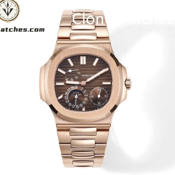 Super Clone Watches – Patek Philippe Nautilus Rose Gold 5712