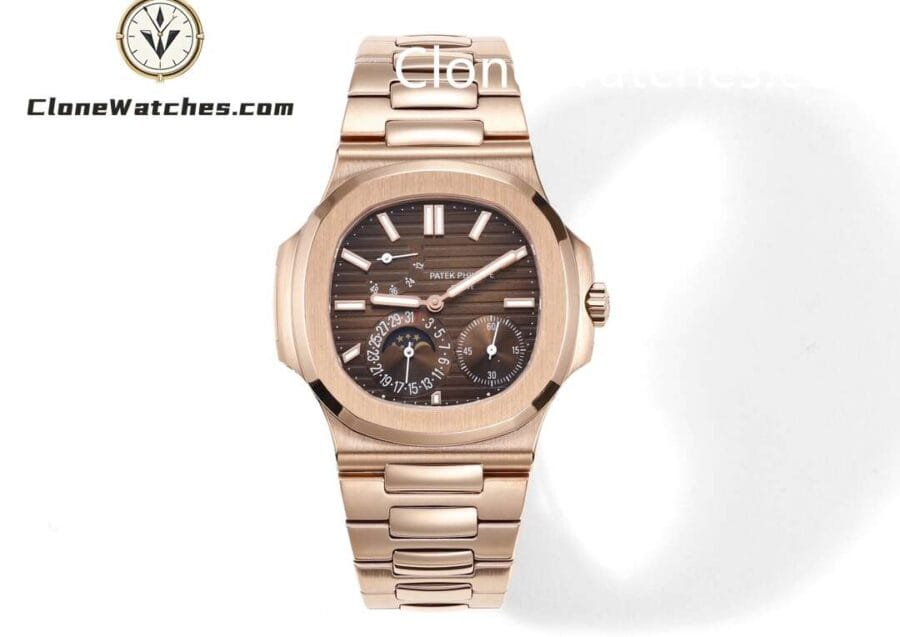 Super Clone Watches – Patek Philippe Nautilus Rose Gold 5712