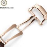 Patek Philippe Super Clone Watches 1:1 Nautilus 5712 Brown Dial Leather Strap - Image 8