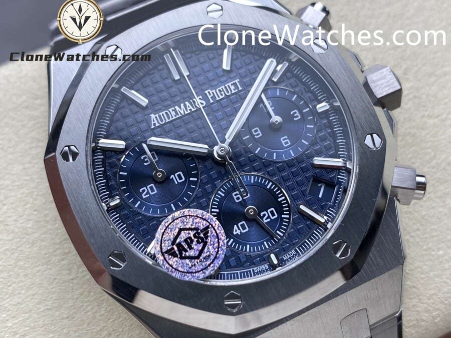 Audemars Piguet Super Clone Watches 1:1Blue Dial 26240 50th Anniversary Edition - Image 2