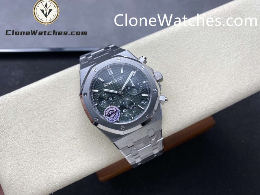 Audemars Piguet Super Clone Watches 1:1 Green Dial 26240 50th Anniversary Edition - Image 4