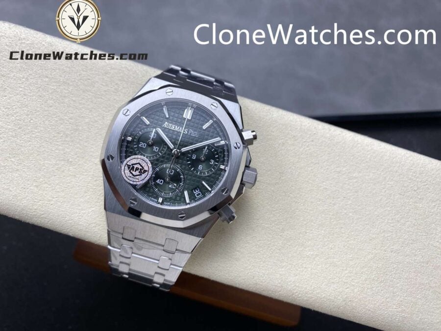 Audemars Piguet Super Clone Watches 1:1 Green Dial 26240 50th Anniversary Edition - Image 5