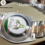 Rolex Super Clone Watches 1:1 DateJust Champagne Diamond Dial Oyster 41MM M126331-0007 3235 Movement - Image 8