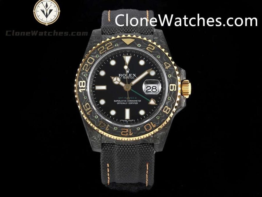 Super Clone Watches – Modified DIW Rolex GMT Master II "GOLDEN SPEEDSTER GREEN HAND"