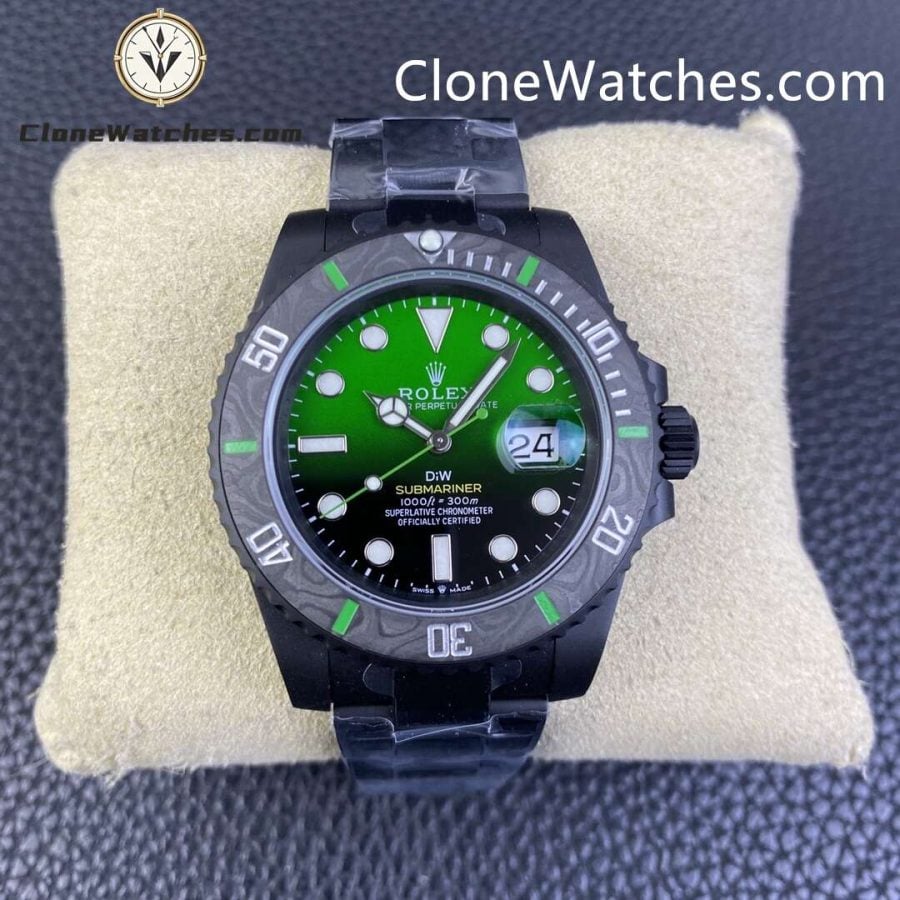 Super Clone Watches – Modified DiW Rolex Submariner PARAKEET