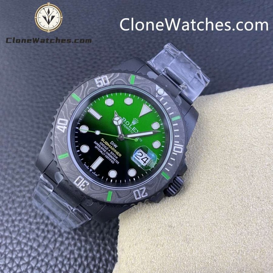 Modified Super Clone Watches 1:1 DiW Rolex Submariner PARAKEET 3235 Movement - Image 4