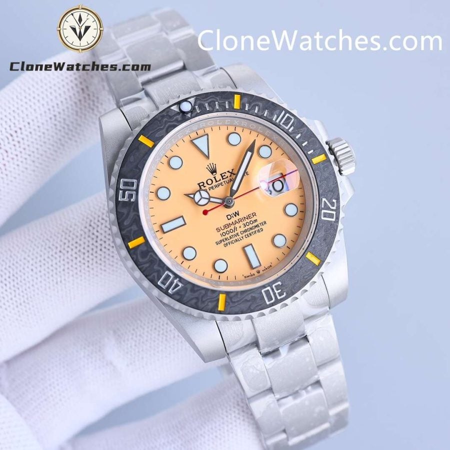 Modified Super Clone Watches 1:1 DiW Rolex Submariner DUNE 3235 Movement - Image 4