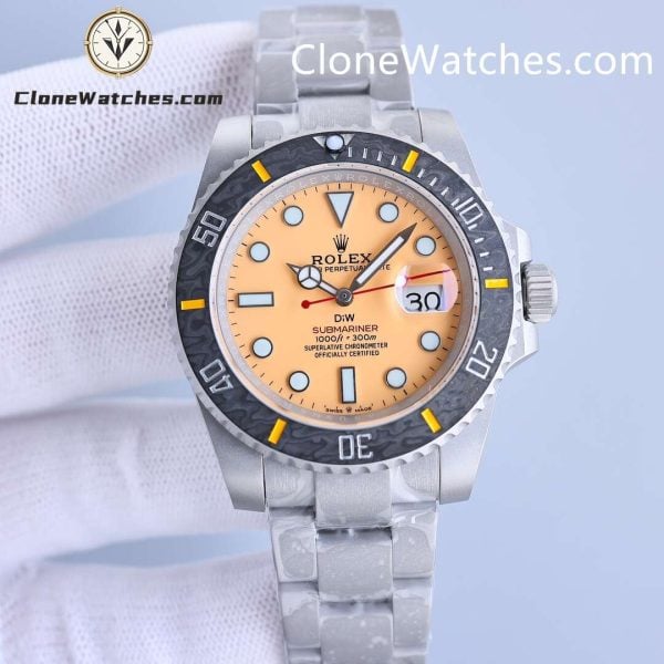 Super Clone Watches – Modified DiW Rolex Submariner DUNE