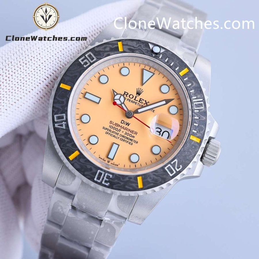 Modified Super Clone Watches 1:1 DiW Rolex Submariner DUNE 3235 Movement - Image 5