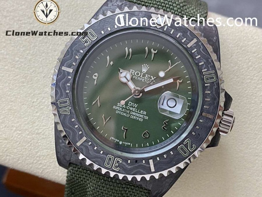 Modified Super Clone Watches 1:1 DIW Rolex Sea Dweller "HUNTER ARABIC" 3235 Movement - Image 5