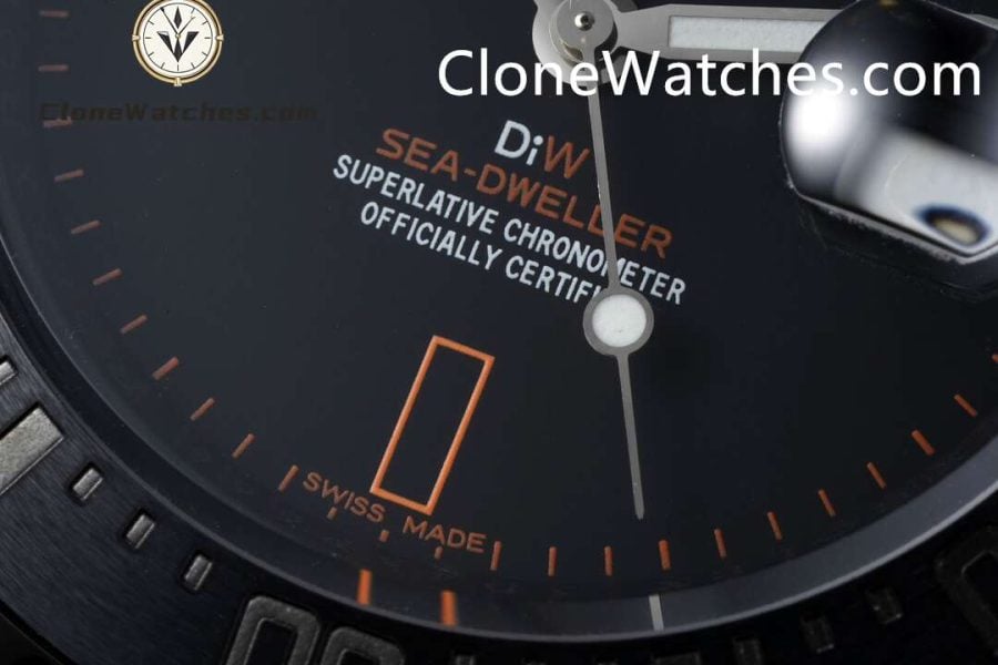 Modified Super Clone Watches 1:1 DIW Rolex Sea Dweller ATOM 3235 Movement - Image 5