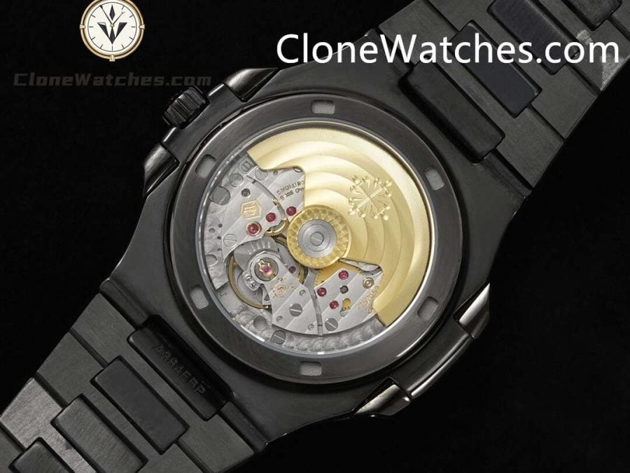 Modified Super Clone Watches 1:1 DiW Patek Philippe Nautilus 5711 BLACK GRAIL KHAKI - Image 8