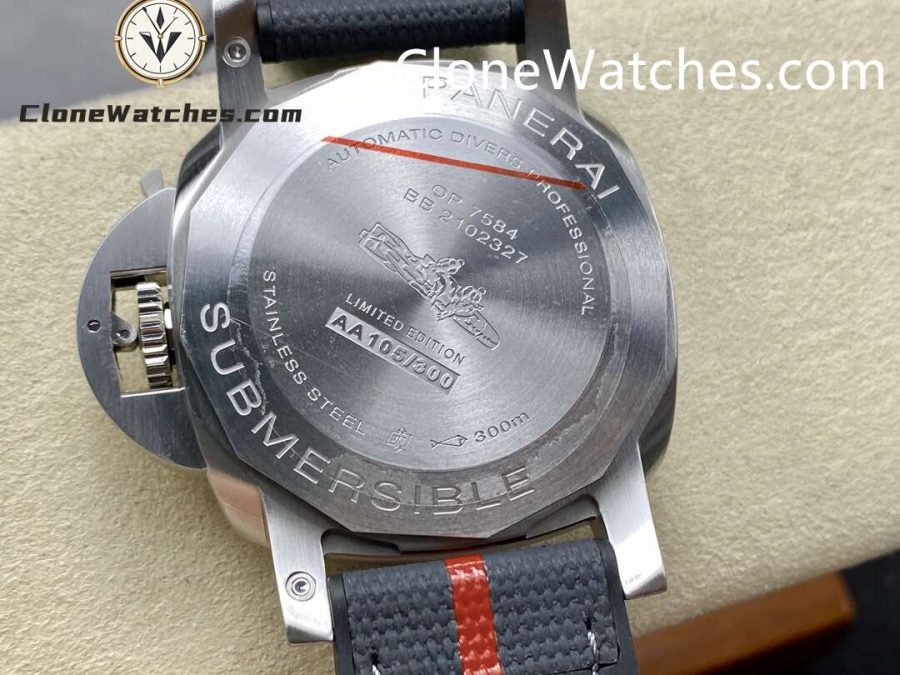 Panerai Super Clone Watches 1:1 Submersible Luna Rossa PAM01565 Blue Dial 42mm - Image 7