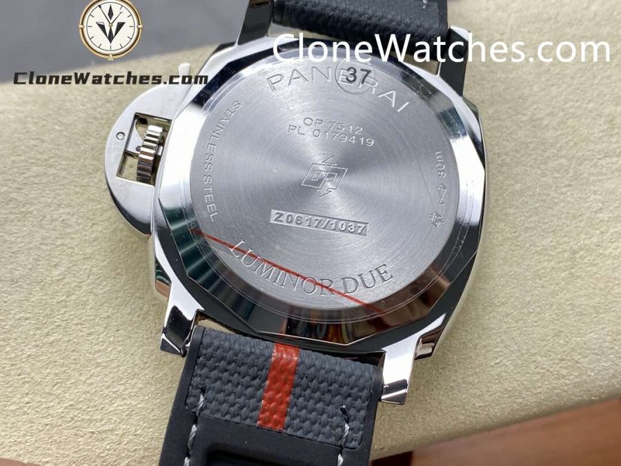 Panerai Super Clone Watches 1:1 Luminor Due Luna Rossa PAM01381 White Dial 42mm - Image 7