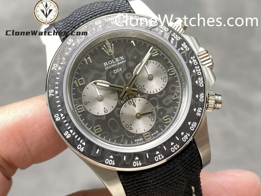 Modified Super Clone Watches 1:1 DiW Rolex Daytona NTPT Carbon "EXCEPTIONAL-1" - Image 2