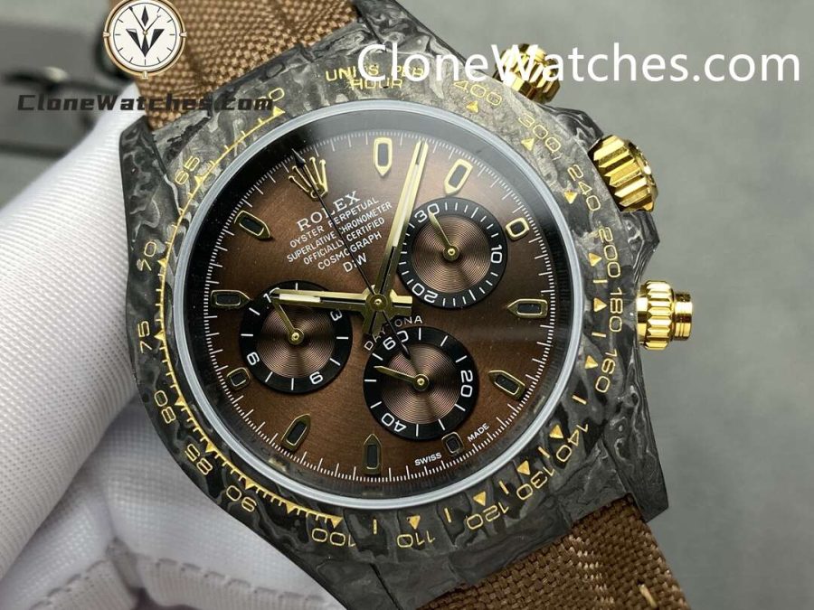 Modified Super Clone Watches 1:1 DiW Rolex Daytona Color Changing "GRADIENT BROWN GOLD" - Image 2