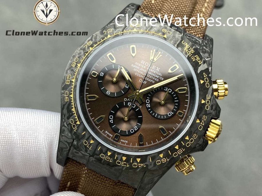 Modified Super Clone Watches 1:1 DiW Rolex Daytona Color Changing "GRADIENT BROWN GOLD" - Image 3