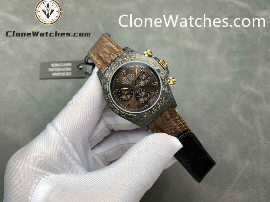 Modified Super Clone Watches 1:1 DiW Rolex Daytona Color Changing "GRADIENT BROWN GOLD" - Image 4