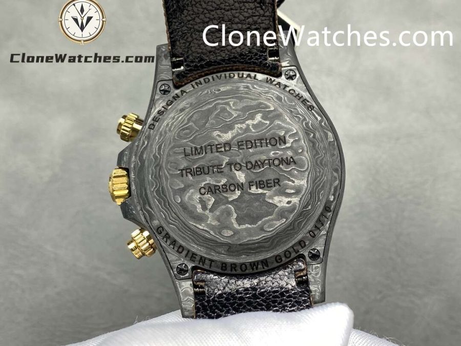 Modified Super Clone Watches 1:1 DiW Rolex Daytona Color Changing "GRADIENT BROWN GOLD" - Image 7