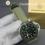 Panerai Super Clone Watches 1:1 Submersible QuarantaQuattro Verde Smeraldo PAM01287 New version - Image 6