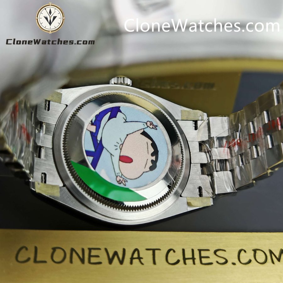 Rolex Super Clone Watches 1:1 DateJust Mother of Pearl Diamond Dial Jubilee 36MM M126234 - 0019 3235 Movement - Image 10