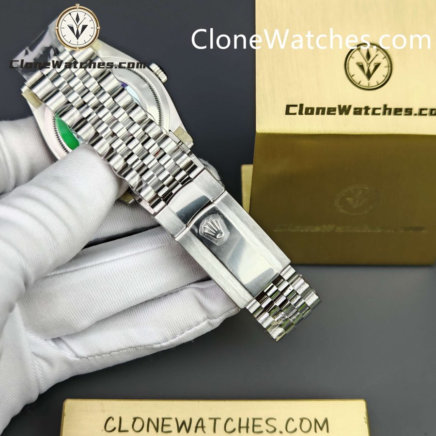 Rolex Super Clone Watches 1:1 DateJust Mother of Pearl Diamond Dial Jubilee 36MM M126234 - 0019 3235 Movement - Image 14