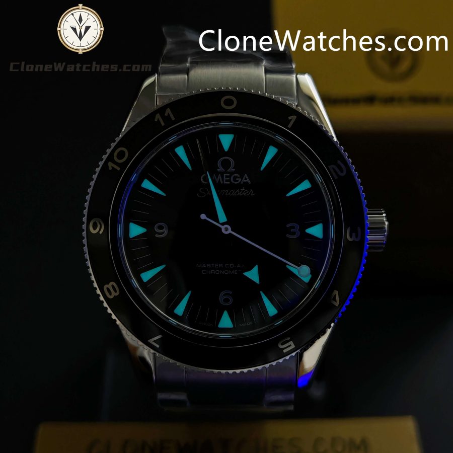 OMEGA Super Clone Watches 1:1 Seamaster 300 "SPECTRE" Limited Edition 233.32.41.21.01.001 41MM - Image 2