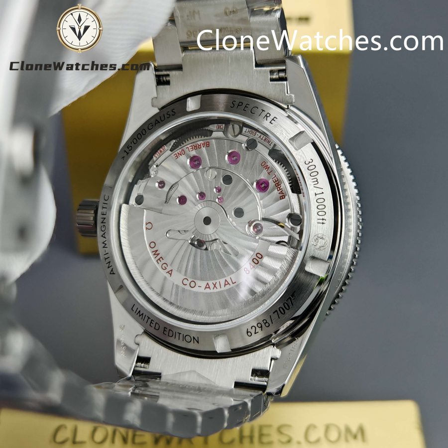 OMEGA Super Clone Watches 1:1 Seamaster 300 "SPECTRE" Limited Edition 233.32.41.21.01.001 41MM - Image 9