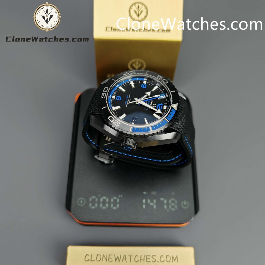 OMEGA Super Clone Watches 1:1 Seamaster Planet Ocean 600m Deep Black 215.92.46.22.01.002 45.5MM - Image 16