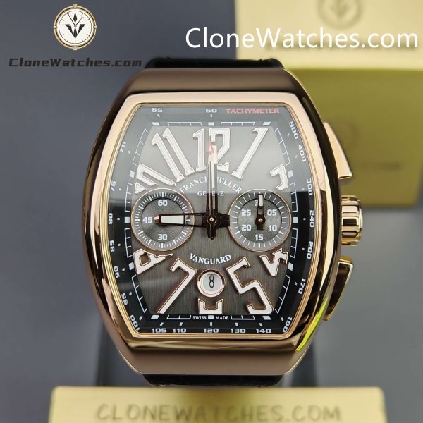 Super Clone Watches – Franck Muller 45CCGLDBRNLD1